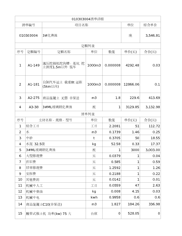 010303004  3#化粪池