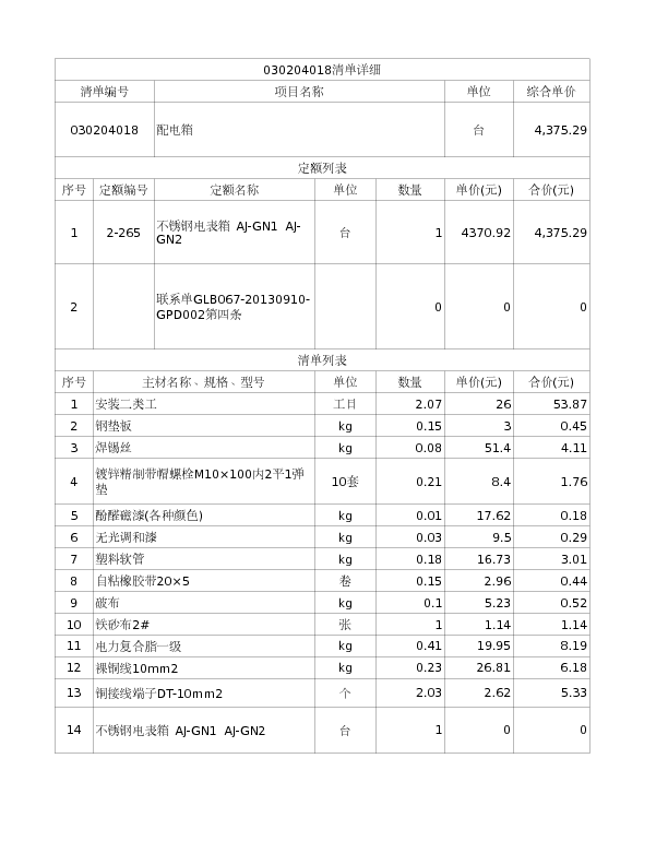 030204018  配电箱